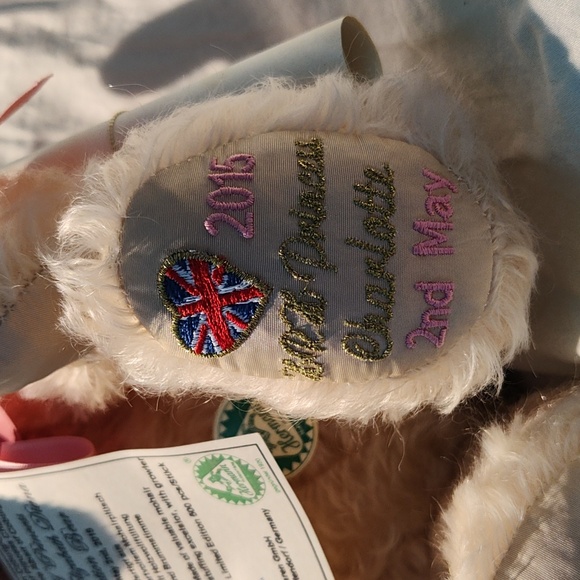 Hermann LE Princess Charlotte Mohair Teddy Bear - Picture 3 of 10